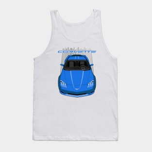 Corvette C6 - Blue Tank Top